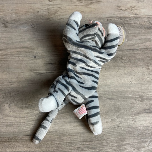 Ty Beanie Baby Prance 1997 Cat With Tag Plush Toy - Picture 4 of 6